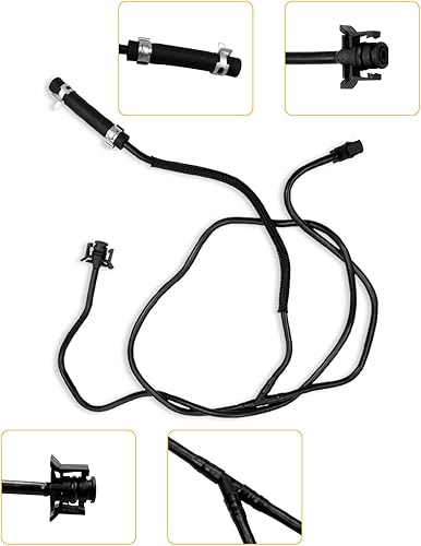 Miniatura 3 de Manguera de depósito de radiador apta para Ford Focus 2012-2018 con motor no turbo de 2.0L, reemplaza BV618K012KF CV6Z-8K012-K