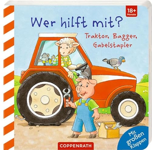 Preisvergleich Produktbild Wer hilft mit: Traktor, Bagger, Gabelstapler