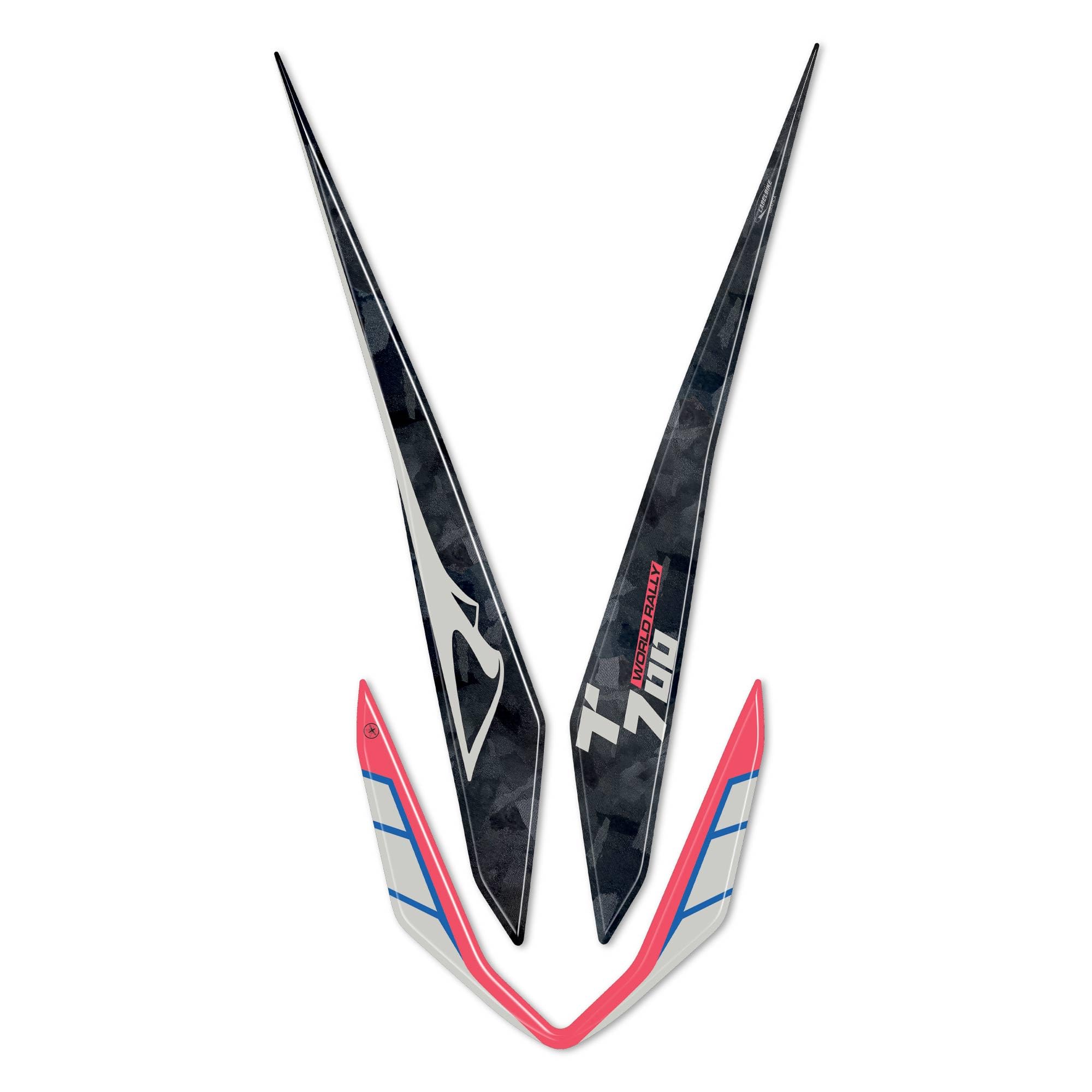 Kit déco Routière - YAMAHA - TENERE 700 WORLD RAID - 2DR4 - SKY Kit déco Routière - YAMAHA - TENERE 700 WORLD RAID - 2DR4 - SKY