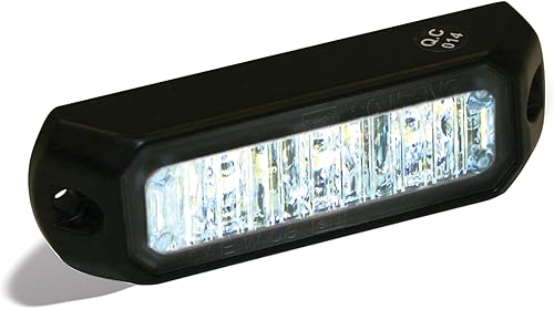 Miniatura 4 de Buyers Products 8891401, luz estroboscópica rectangular LED de 3.5 pulgadas, camiones de trabajo, barra de luz, vehículos de construcción, 12