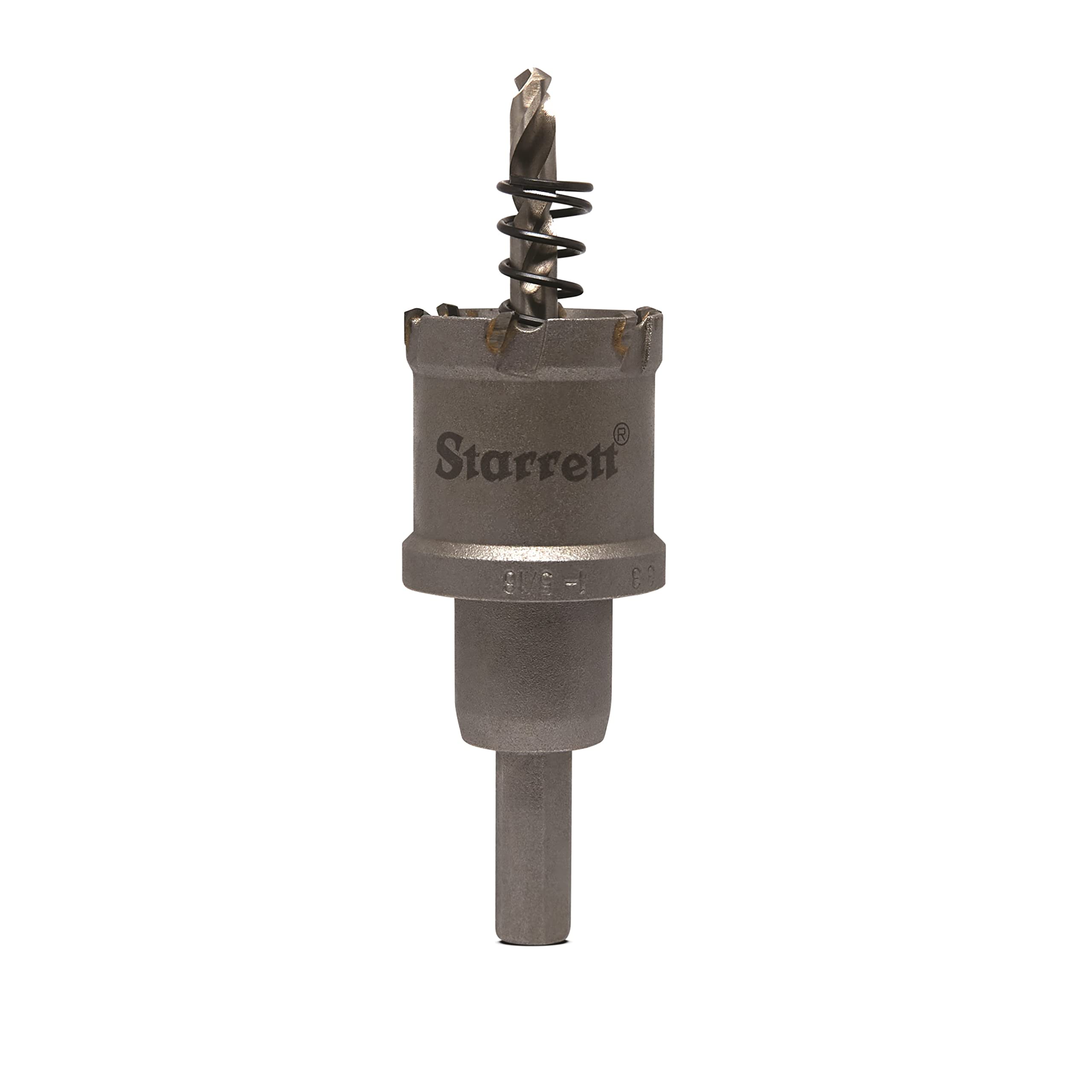 Starrett Carbide Tipped Hole Saw - CTD33 TCT Deep Cut Holesaw Cutter - For Metal Stainless Steel Iron Aluminium - 33mm