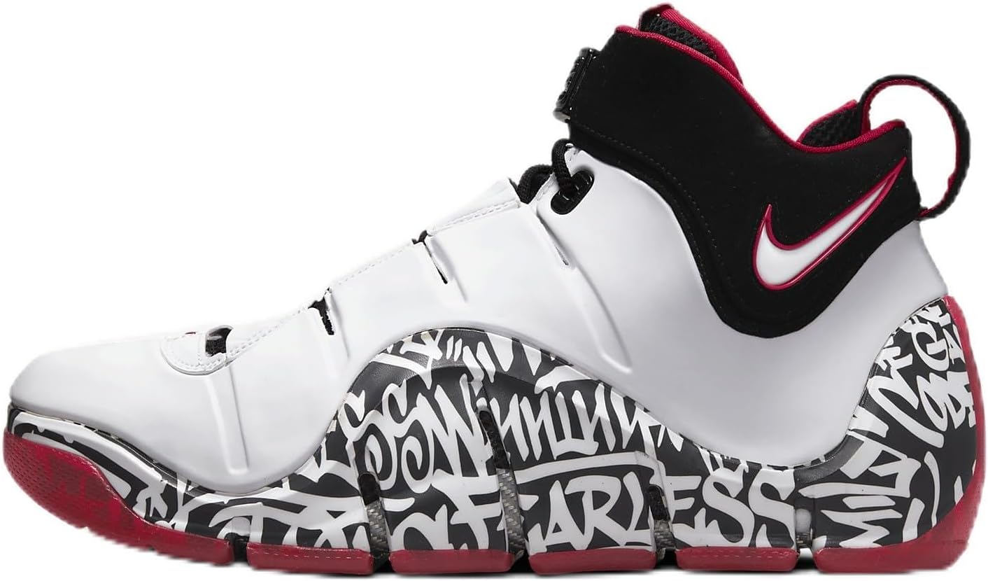Nike Zoom Lebron IV - White / Black / University Red