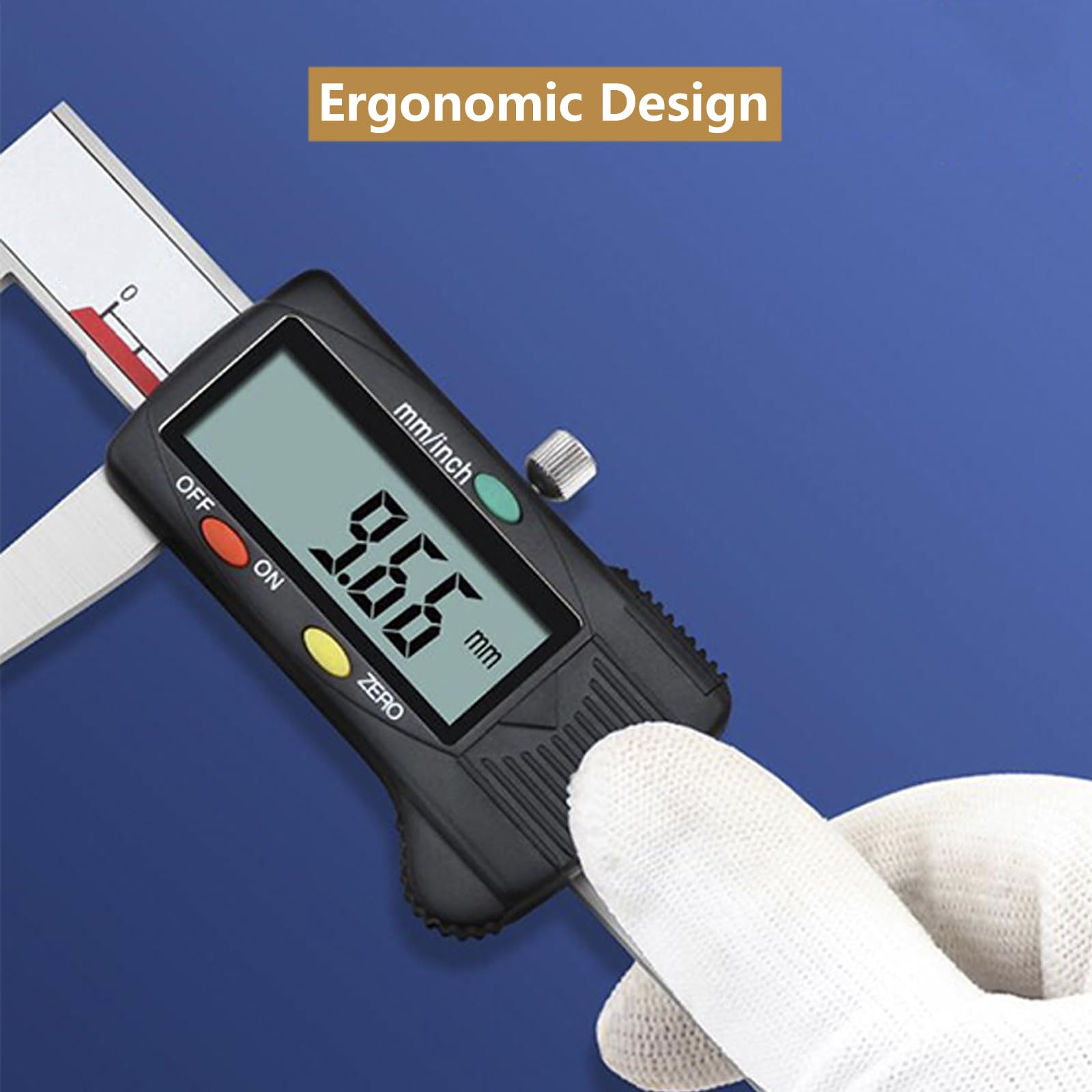 Rowek wewnętrzny, suwmiarka cyfrowa z wyświetlaczem LCD, suwmiarka ze stali nierdzewnej, profesjonalna suwmiarka elektroniczna, analogowa suwmiarka, przeliczanie cala/MM, 150 mm/6"