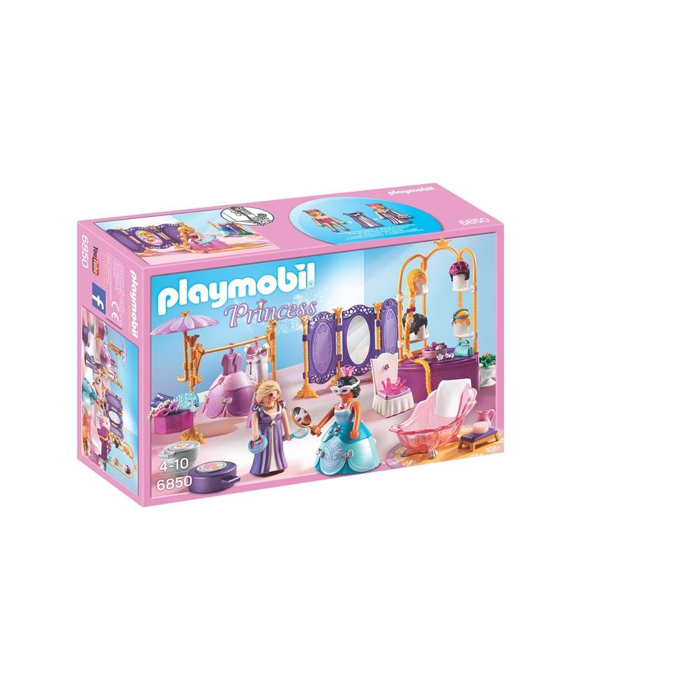 playmobil princess dressing room PLAYMOBIL Princess Magic Bedroom with Dressing Room 71847 From age 4
