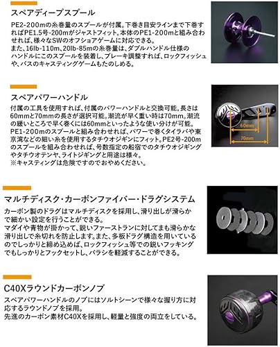 Miniatura 4 de Zenith Okuma Multi-Striker V Bait Reel MSV