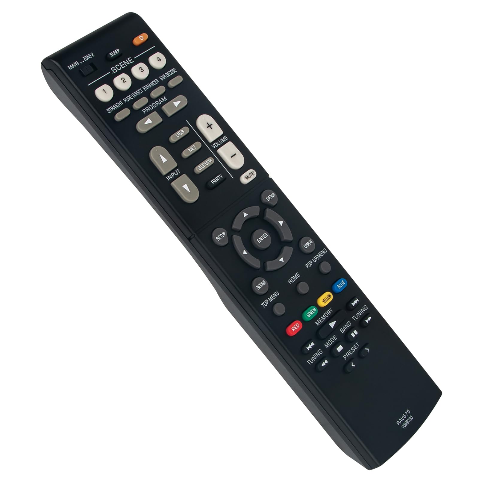 Amazon | RAV575 VDM8700 交換用リモコン ヤマハ AVレシーバー TSR700