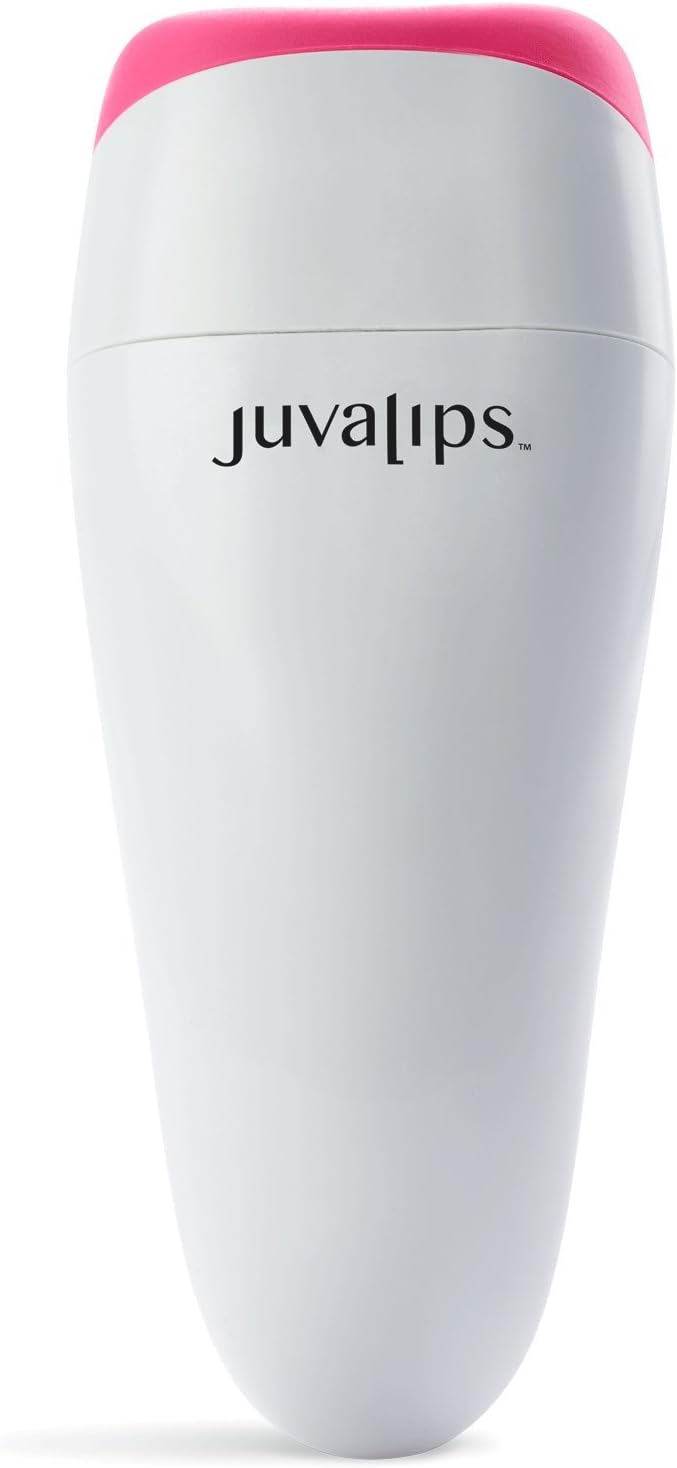 | Original Lip Plumping Device | Includes Batteries, Carrying Bag & Felt Liners | White Bonus Kit