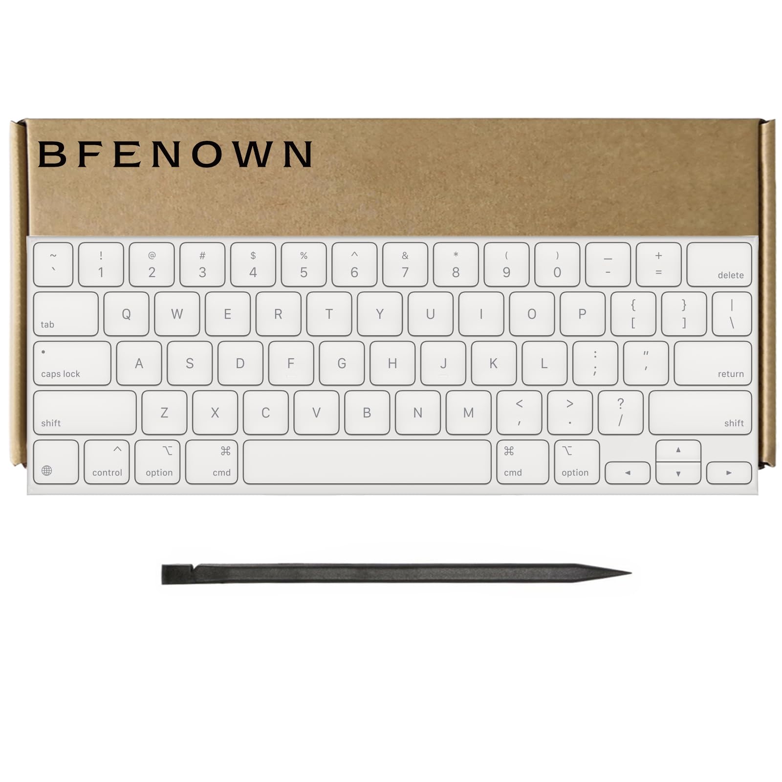 Amazon.com: Bfenown Replacement QWERTY US English keycaps Keys for