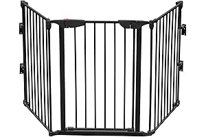 Bonnlo Curved Baby Gate: A Durable and Versatile Safety Solution for Your Home