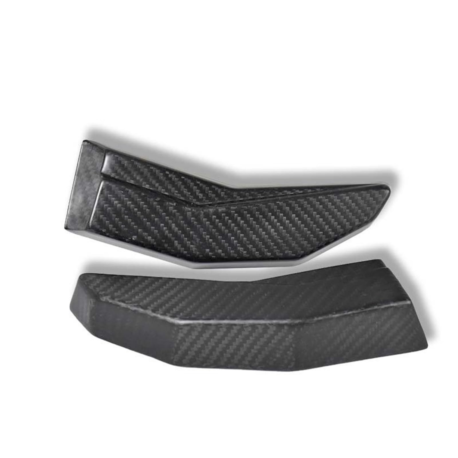 Conducto de aire Ajuste para DUCATI 848 EVO guías de pinza de disco de freno conductos de refrigeración de entrada de aire rejillas de ventilación de freno Enfriador de pinza de freno(Matte Twill B)