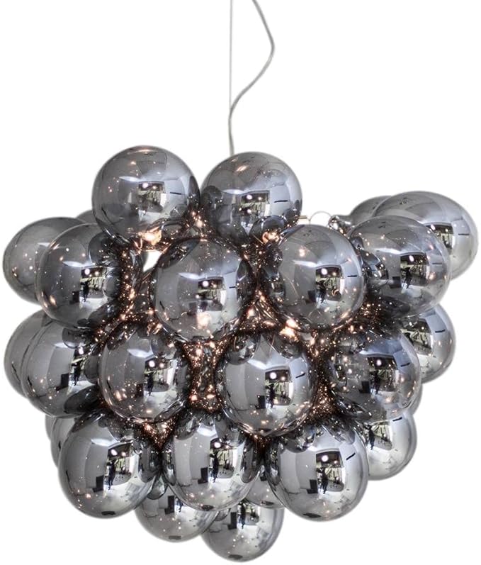 By Rydens 4200440-4505 plafondlamp, glas, grijs