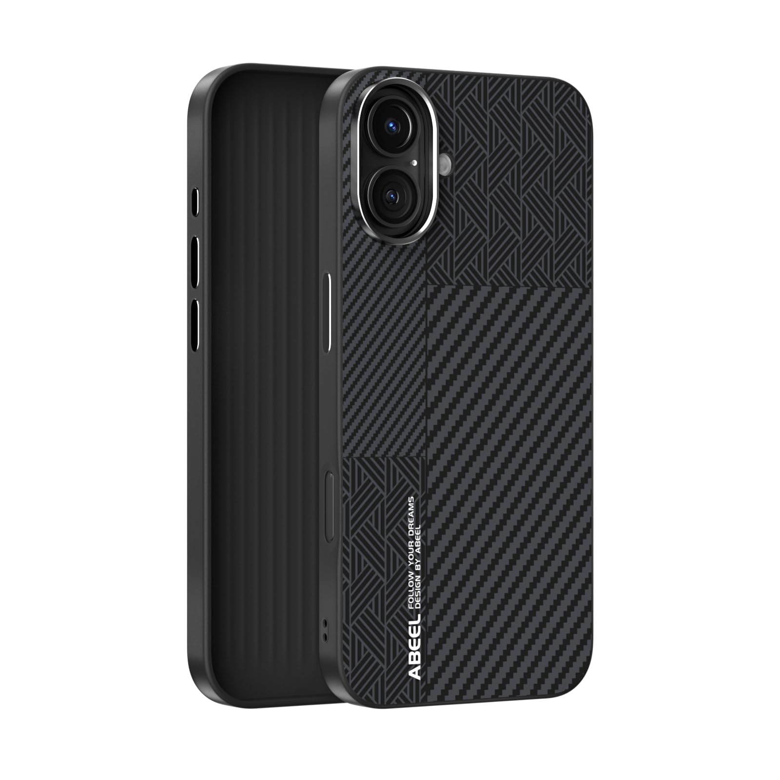 Magnetic Phone Case for Google Pixel 9A,lim Cover with 6D Micro-Relief,Anti-Fingerprint,Metallic Camera Lens Frame,Compatible with MagSafe -LJ3