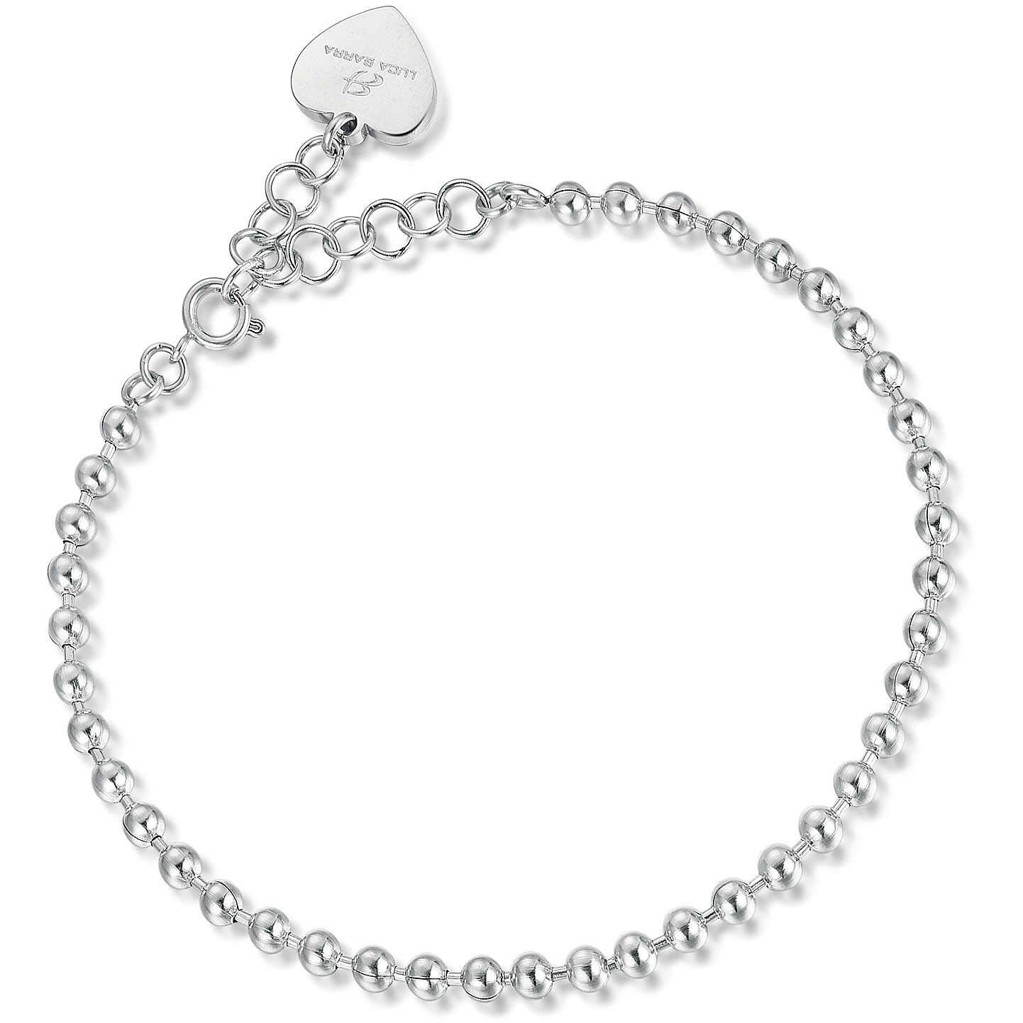 Luca Barra Bracciale Donna in Acciaio ip Gold con Perle con Cristallo Bianco. La referenza è BK2515