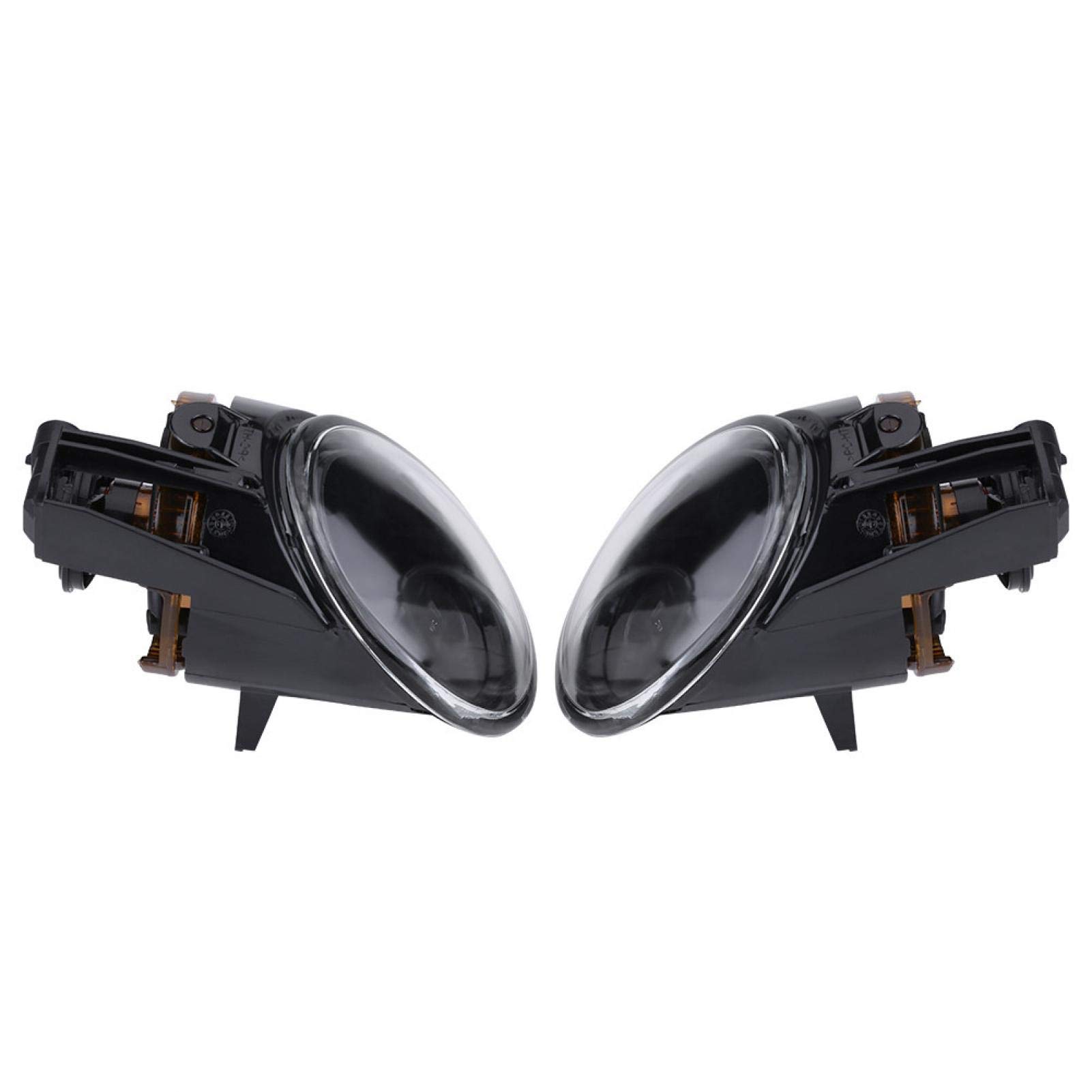 Qiilu Fendinebbia, fendinebbia paraurti anteriore lampada di guida 12V Super luminoso fendinebbia di guida LED lampadine fendinebbia per Passat B6 3C 3C0 941700