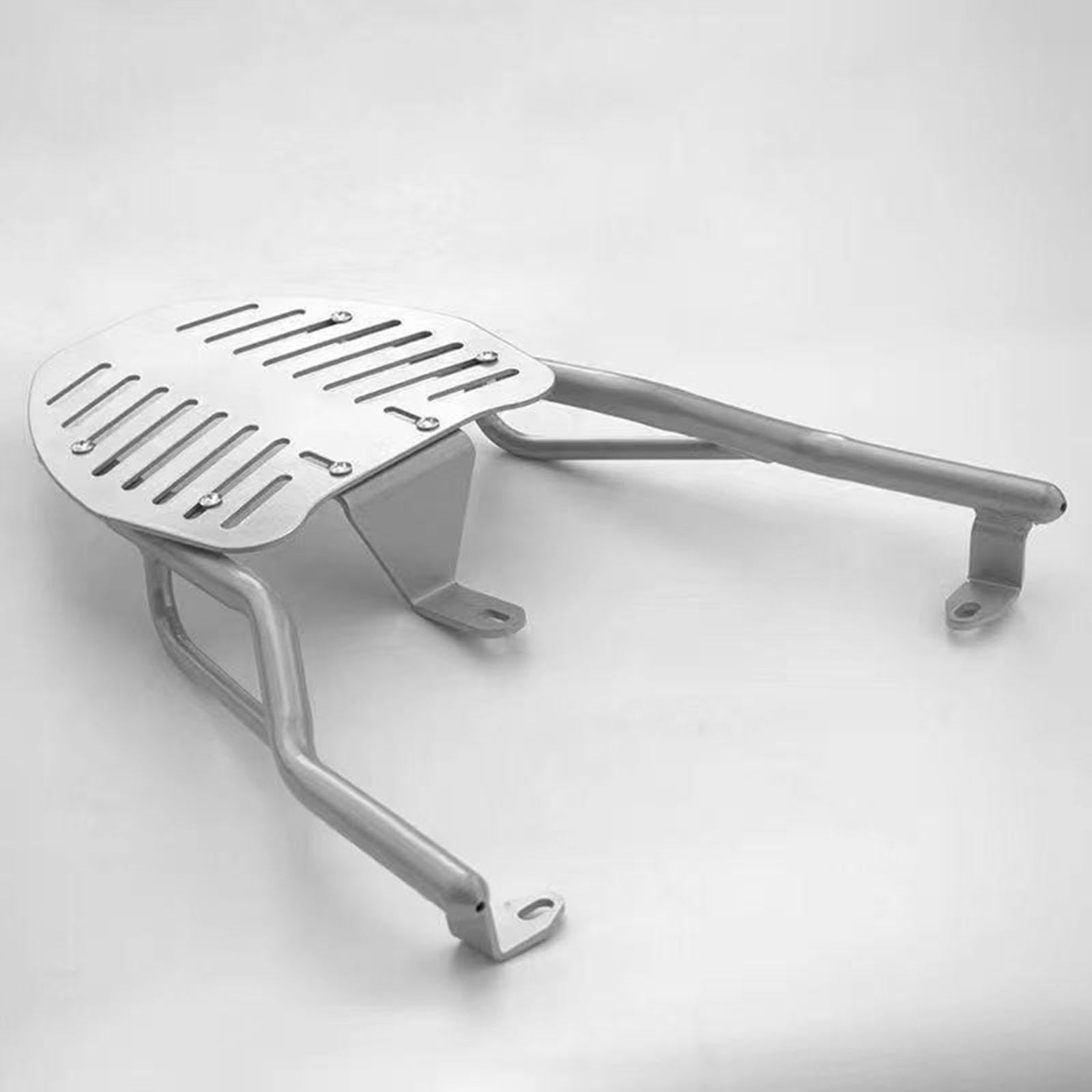 Portaequipajes trasero con soporte para caja de comida para llevar, accesorio de fijación de hierro, fácil instalación, estante resistente para