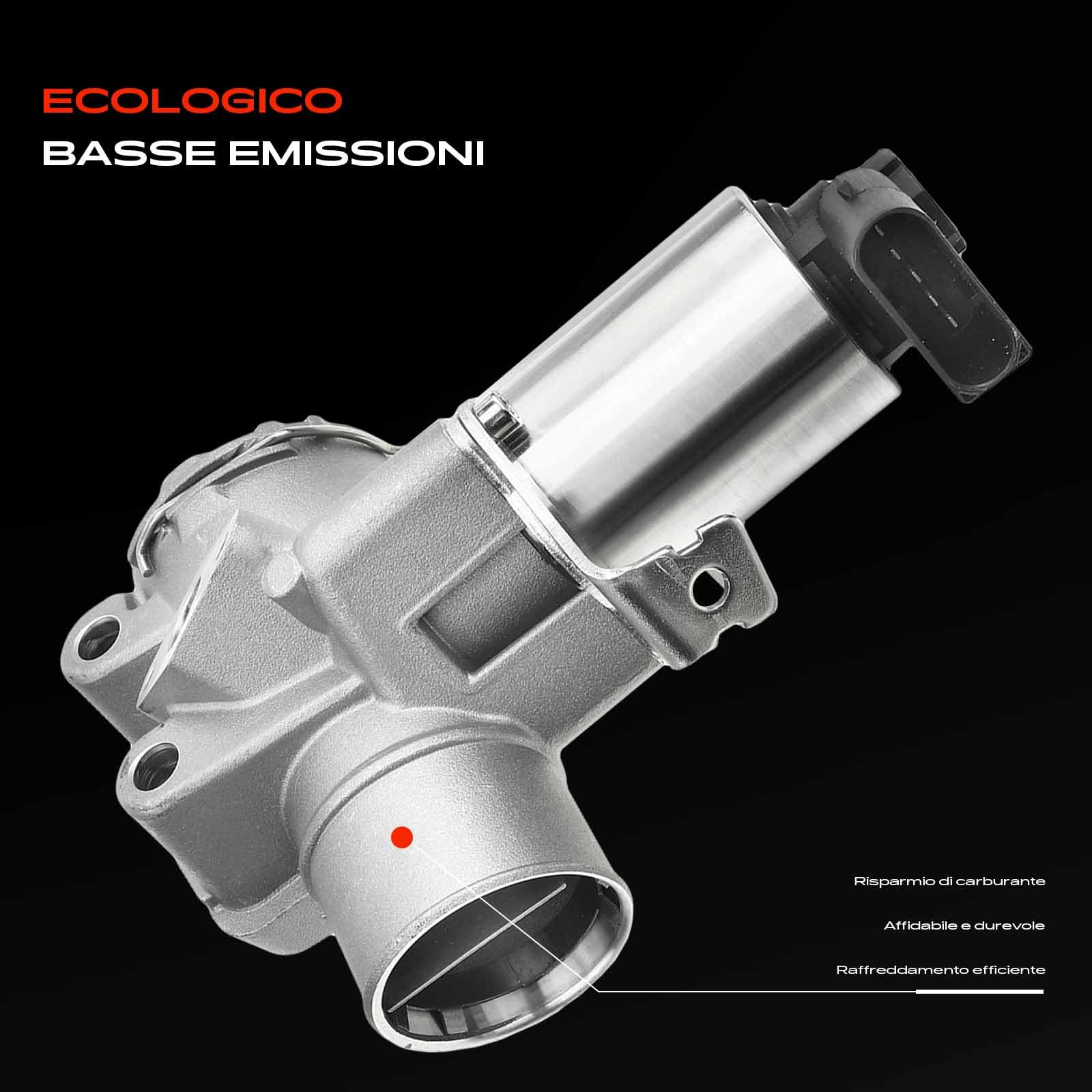 Frankberg Valvola EGR Compatibile con Fortwo Coupé 450 0.8 CDI Fortwo Cabrio 450 0.8 CDI Cabrio 450 0.8 CDI City-Coupé 450 0.8 CDI Replace# 6600901054,A6600900054