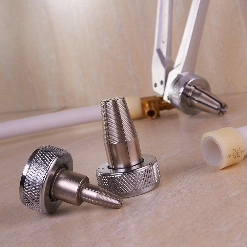 iCrimp PEX - Kit de herramientas manuales para expansión de tubos de 16 mm, 20 mm, 25 mm y 32 mm para herramientas Uponor y Milwaukee | Extensión manual PEX para tubos de 16, 20, 25, 32 mm, compatible con sistemas Uponor y F1960, incluye lubricante y male