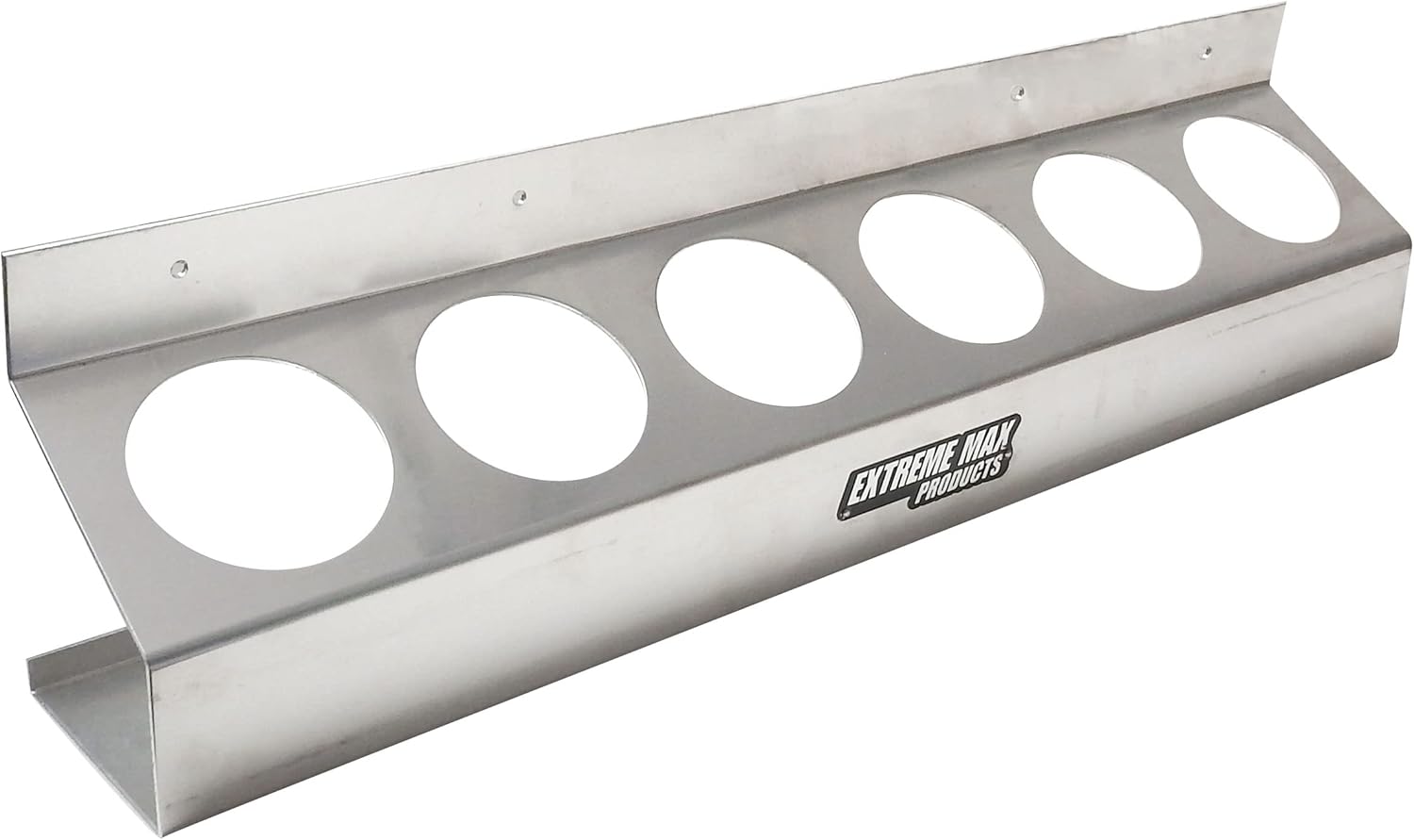 Extreme Max 5001.6085 Aluminum Aerosol Storage Shelf for Enclosed Trailer Shop Garage Storage - 6-Can Capacity