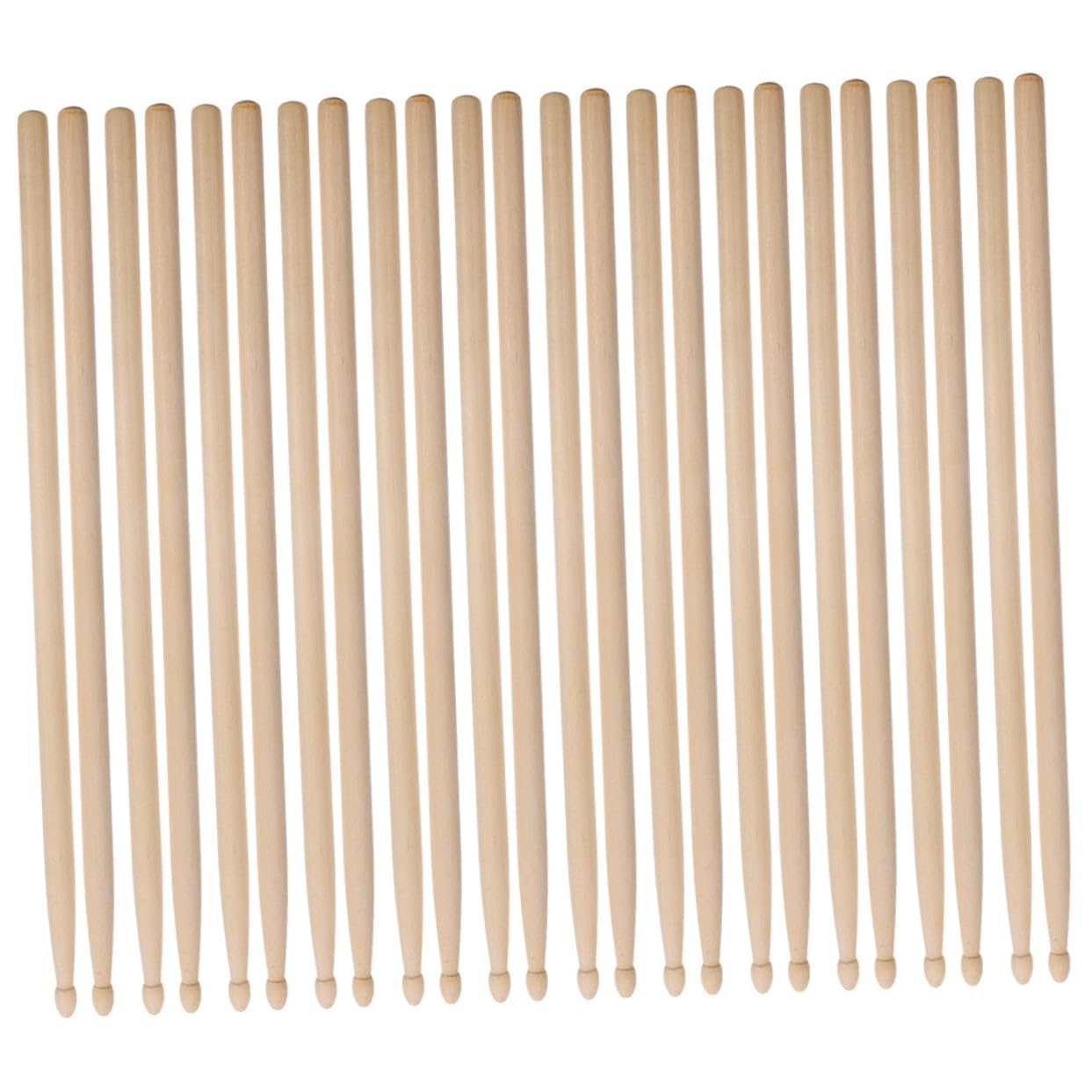 NOLITOY 12 Paia Bacchette per Batteria in Legno da Resistenti e Lisce per Pratica Casa Scuole per Principianti e Professionisti