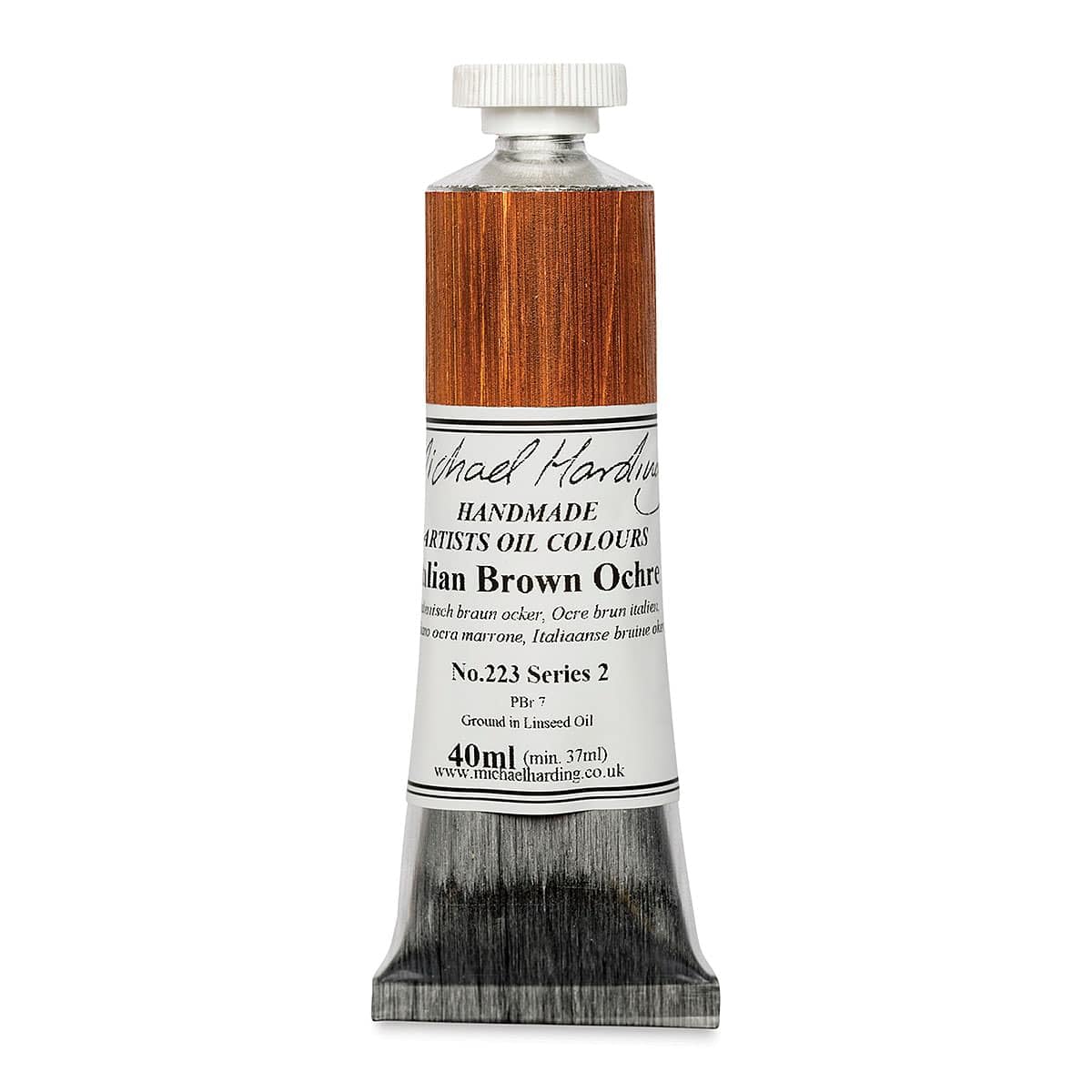 Michael Harding Italian Brown Ochre : Oil Colour : 40Ml