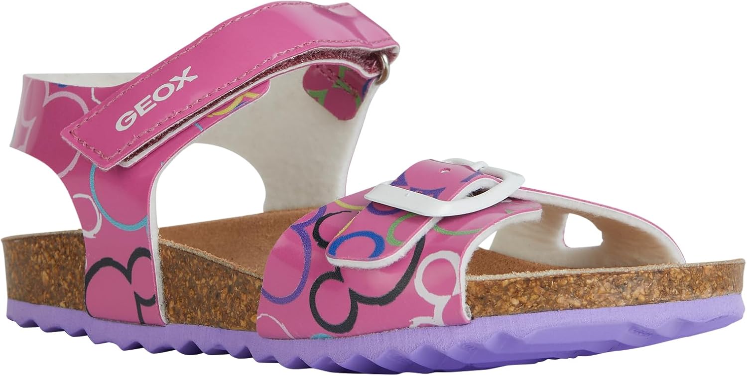 Buy Sandalia plana Geox para niñas Online Costa Rica Ubuy