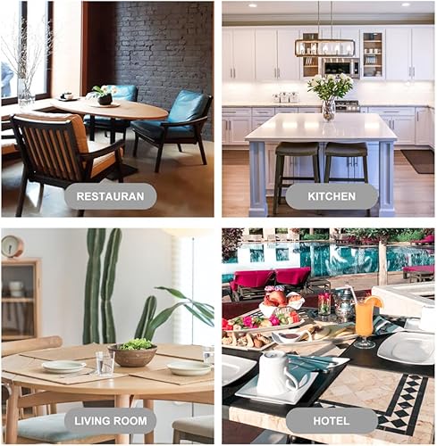 Miniatura 7 de Luxshiny Tapa universal de acero inoxidable, tapa redonda para wok, cubierta para olla de vapor, tapa de sartén con perilla de repuesto para ollas,