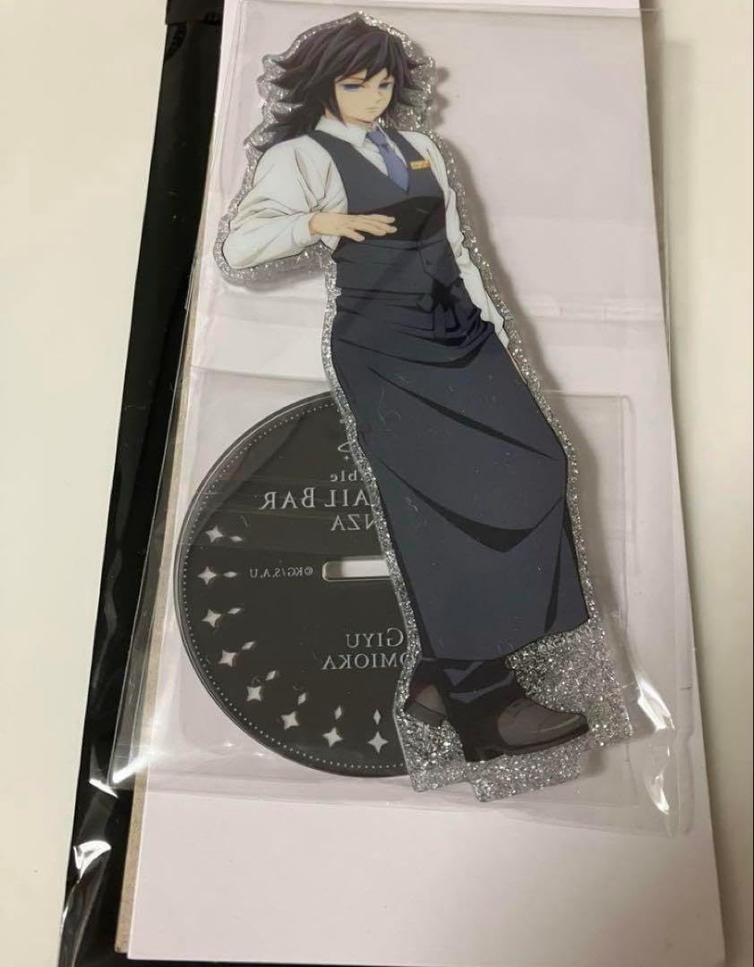 鬼滅 モクテル バー 両面 アクスタ 義勇 鬼滅の刃 モクテルバー