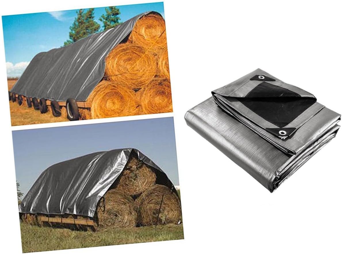 1Pc Heavy Duty Plant Cover Thickened Sun Protection Tarp Durable Pe Canopy for Outdoor Use Weatherproof and Eyelet Reinforced Tarp for Cars Furniture