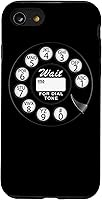 Vista 18 de Divertida caja del teléfono del dial rotatorio analógico retro retro negro lindo negro para el iPhone 17