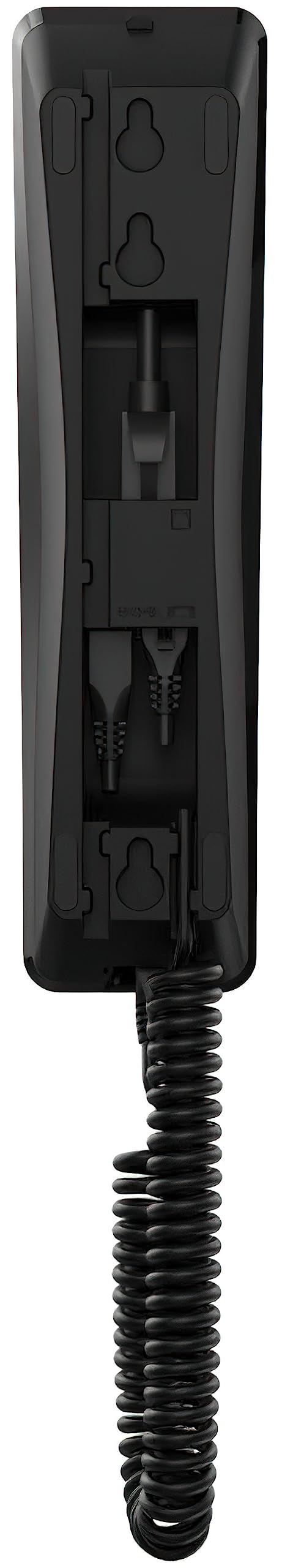 Fanvil H2U Compact IP Phone, Black; 10-Speed Dial Keys; 1 Programmable DSS Key; 10/100Mbps Ethernet; PoE Power Supply; 2 SIP Lines; Direct IP Dial; Acoustic Echo Canceller; Call Logs; HD Voice
