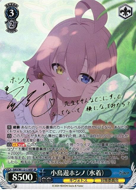 Amazon.co.jp: ヴァイスブルアカ 小鳥遊ホシノ SP 爆重量高確パック 