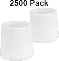 Vista 2 de Flash Furniture Tapa de pie de repuesto beige para sillas plegables de plástico beige y marrón