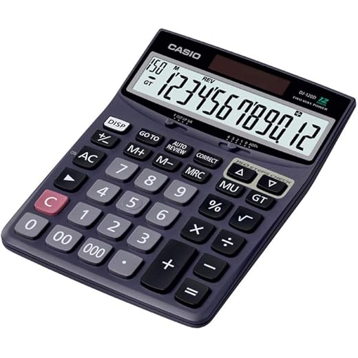 Casio DJ-120D Desktop Calculator