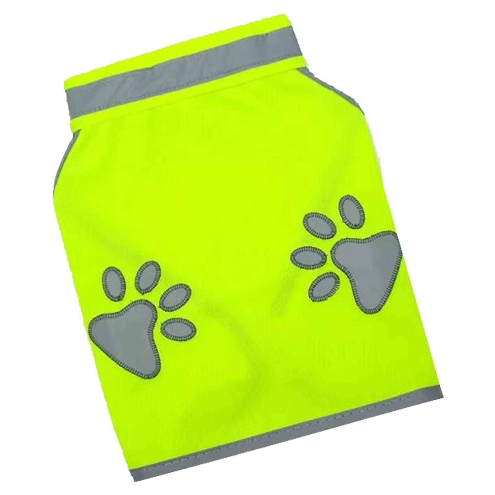Dog Safety Reflective Vest - Dog High Vis Jacket | Dog Safety Vest | Highly Reflective Lightweight Dog Jacket, For Night Walking | Keep Your Dog Visible, Safe From & Hunting Accidents