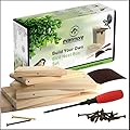 Build Your Own Bird Box Set DIY Kit Birds House Gift Wood For Children Adults Garden Self Assembly Birdhouse Boxes Kits