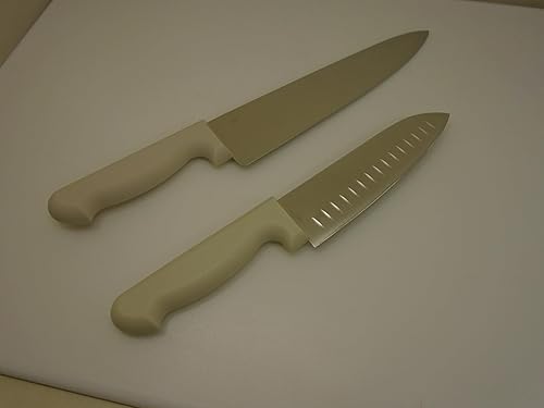 Miniatura 5 de Russell International Set - Cuchillo Santoku de 7 pulgadas y cuchillo de chef de 10 pulgadas