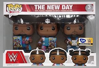 Pop Funko Vinyl WWE New Day Booty Os 3 Pack - Woods, Big E and Kofi