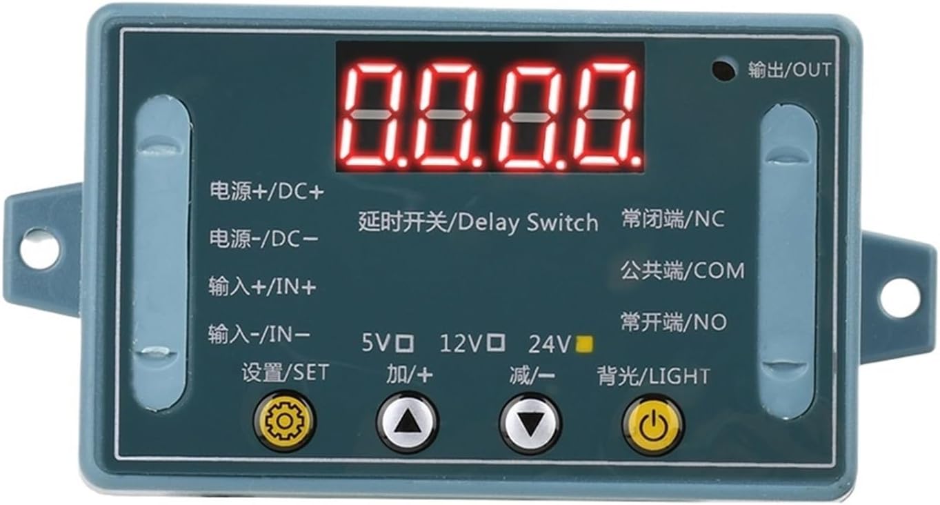 1PCS Time Delay Relay Module 32 Modes LED Digital Timming Trigger Timer Control Switch Pulse Cycle DC 5V 12V 24V 10A(24V With Case)