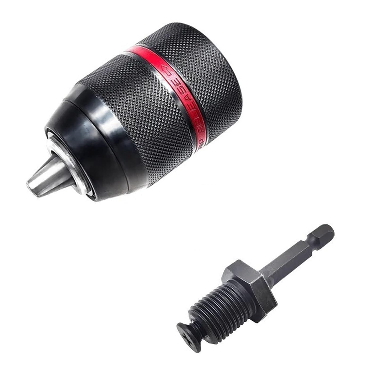 Portabrocas 13 mm 1/2-20UNF con adaptador hexagonal y sistema sin llave