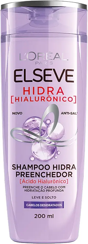 Elseve L'Oréal Paris Hidra Hialurônico - Shampoo 200ml