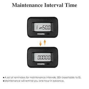 Amazon.com: Jayron Digital LED Hour Meter Gauge AC/DC 5V