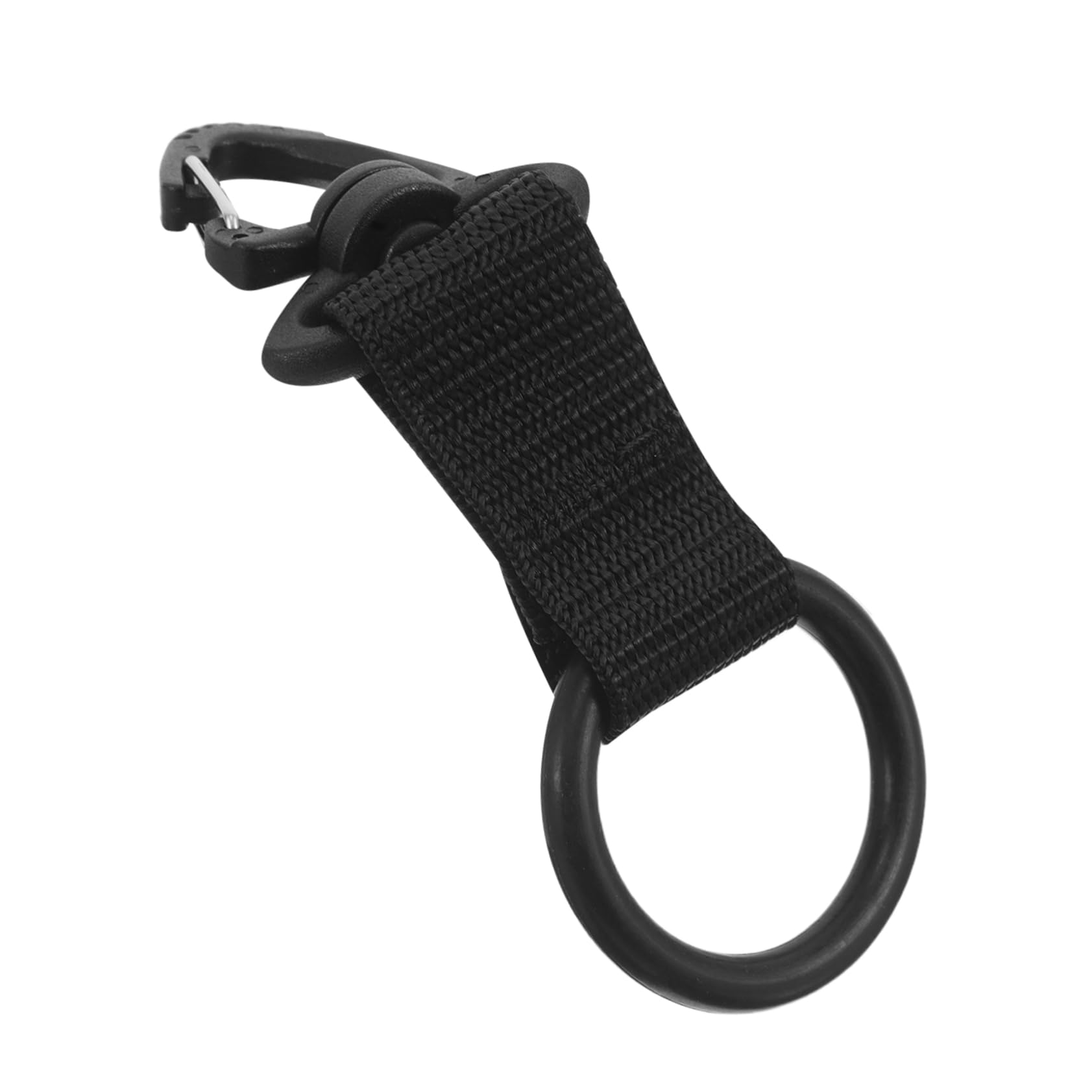 BESPORTBLE Scuba Diving Octopus Holder Mouthpiece Retainer with Snap Clip for Enhanced Gear Organization and Underwater Comfort for All Diving Styles and Scenarios Black