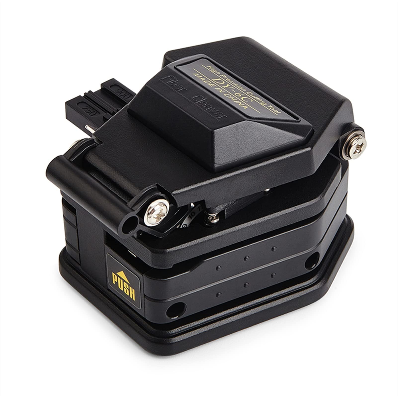 LNHHG Fiber Cleaver, Fiber cleaver DY-6C cable cutting knife FTTH fiber optic tools cutter High Precision Cleavers 16 surface blade