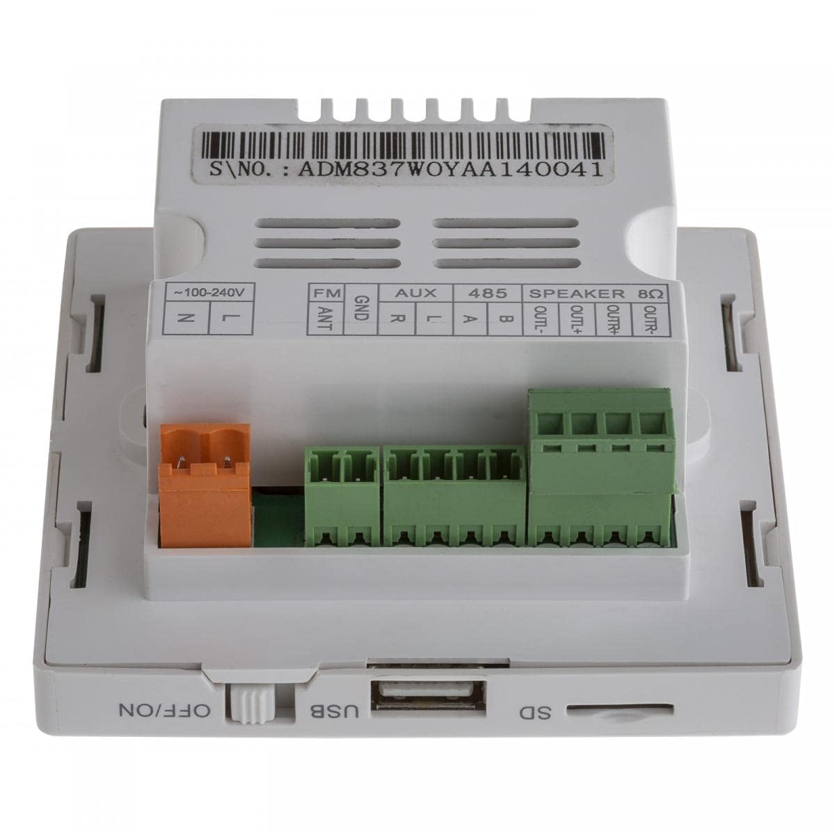 Amplificador DE Pared TACTIL 2 X 10W WALLAMPtouch