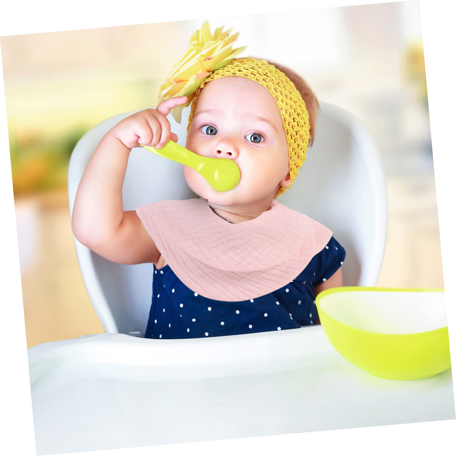 ibasenice 9 Pezzi Asciugamano Triangolare Asciugamano Bavaglini Neonato Portatile Bambino Salviette Per Neonati Bavaglini Sbavanti Bavaglino Neonato Bavaglino Per