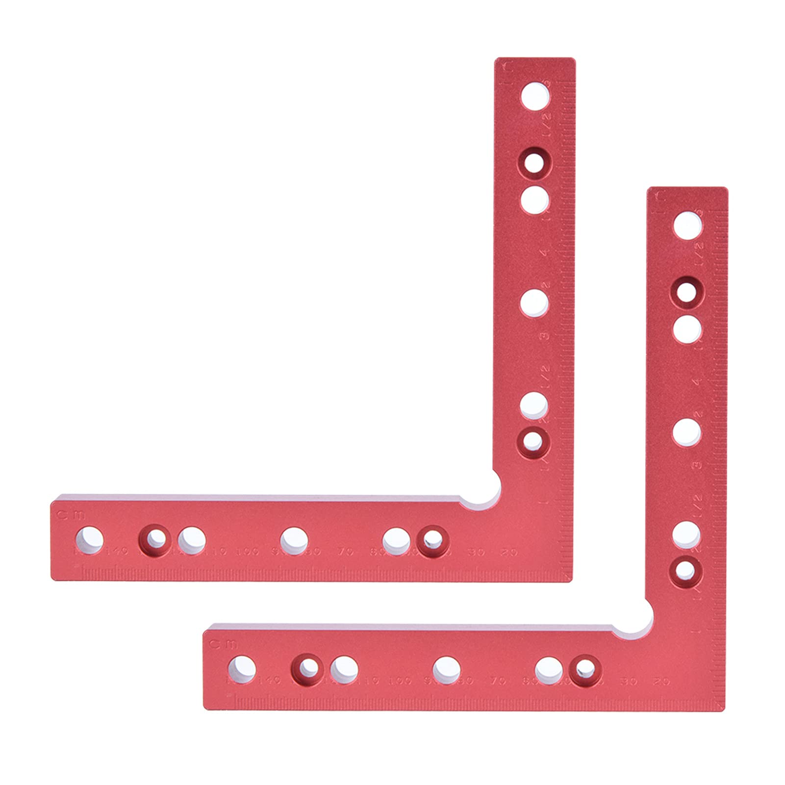 Kątowy klips mocujący do obróbki drewna, linijka 90 stopni w kształcie litery L, narzędzie stolarskie 140x140mm (160 x 160 mm)