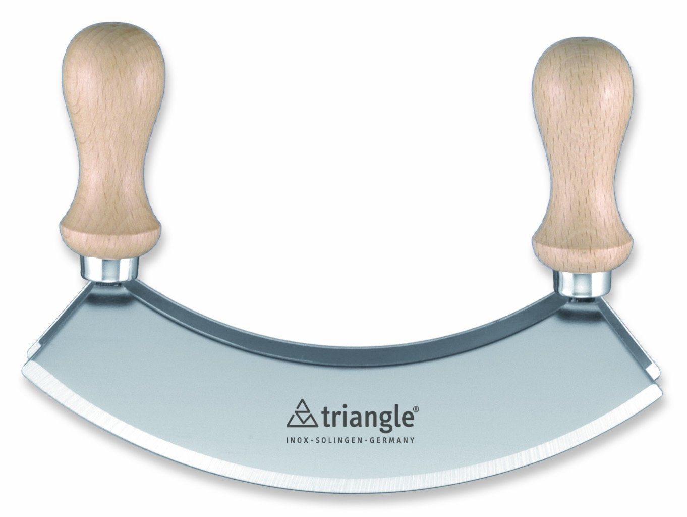Hachoir berceuse Triangle couteau à hacher lame en acier de 18cm