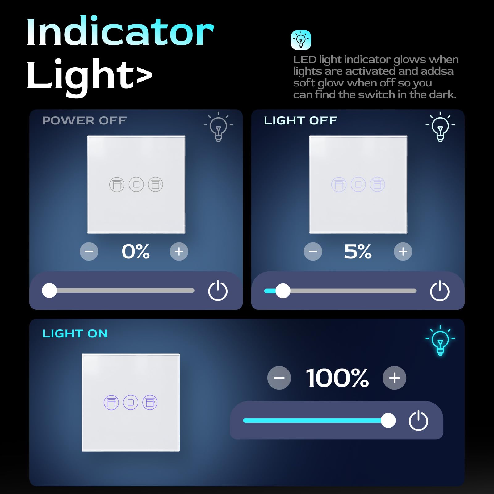 BSEED ZigBee Interruptor Persiana Blanco,ZigBee Interruptor Inteligente Compatible con Tuya,Alexa y Google Home,Control de APP y Función de Temporizador,2,4Ghz Alexa Interruptor Persiana