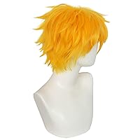 Vista 56 de Anogol peluca color blanco plateado Tokio Ghoul Tokio Guru Kaneki Ken para fiesta de Cosplay