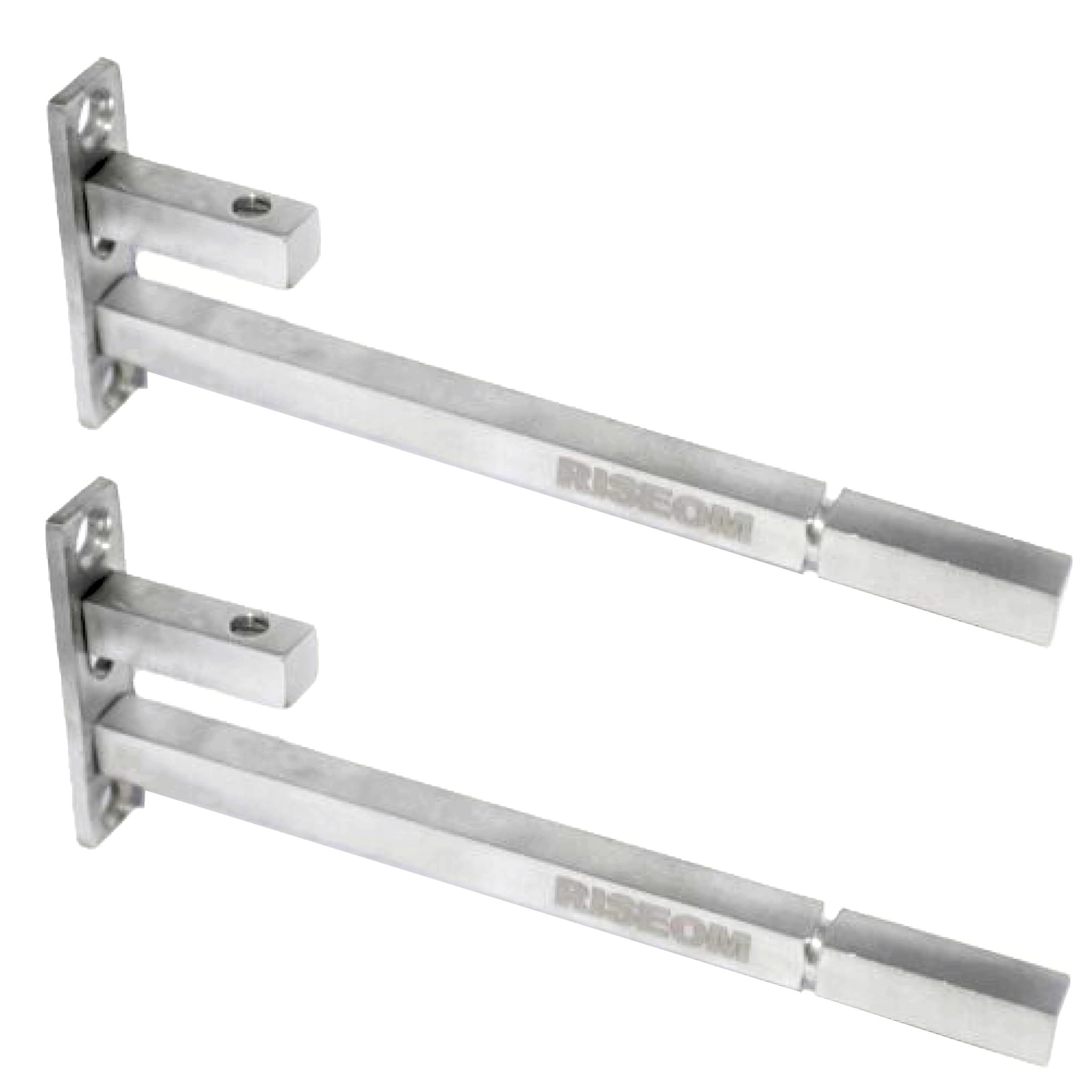 Heavy Duty Shelf Brackets - Holds 6-12mm Glass -8